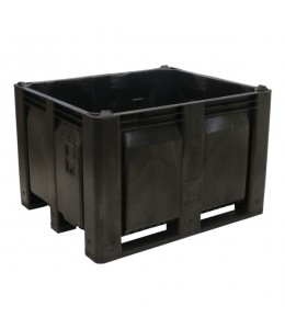 40 x 48 x 31 Solid Wall Container Bin Decade Full M40SBK1 MACX Solid Black LS Bin OWS CP-S-40-F-Black