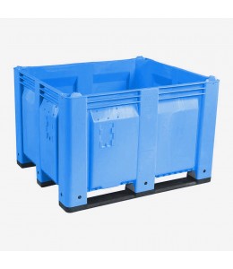 40 x 48 x 31 Blue Solid Wall Container Bin Decade Full MACX Solid Blue LS Bin M40SBL1 OWS CP-S-40-F-Blue